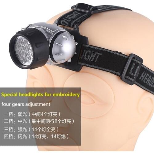 Tattoo makeup dedicated head wearing type working lamp capable of regulating light with free shipping