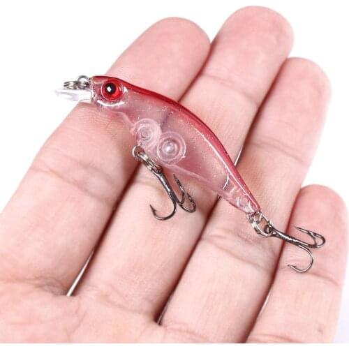1PCS Minnow Fishing Lures50mm Topwater Hard Bait Wobbler Jig Bait Crankbait Carp Striped Bass Pesca Fishing Tackle SwimBait