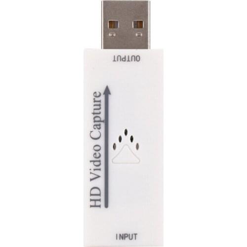 HDMI-compatible 4K Video Capture Card USB2.0 HDMI-compatible1080P Video Grabber Recorder For Game Living Streaming Online Class