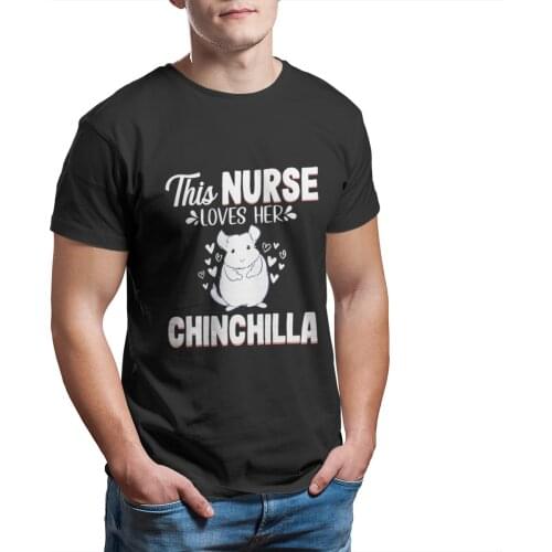 Chinchilla Mom Funny Nurse Pet Owner Animal Lover T-Shirt Essentials Print 100% Cotton Fashion wholesale Clothes Tshirts 7519