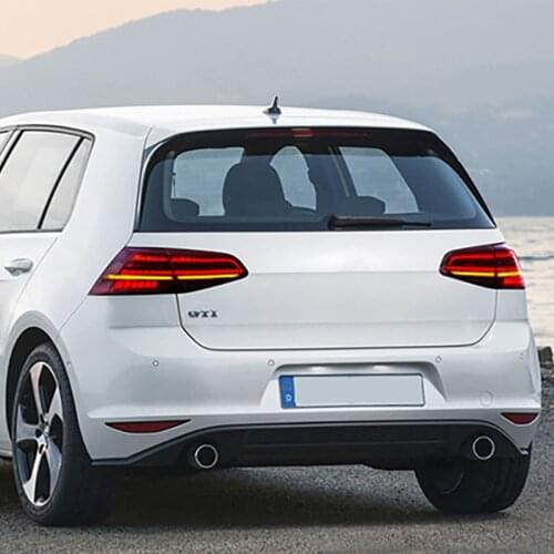 Tail Lights Assembly For Volkswagen Golf 7/Golf 7.5 2012-UP With Sedan Sequential Turn Signal Red Taillight Car Accessories