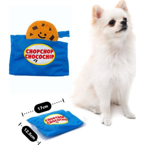 Pet Dog Chew Toys Cute Cookies Toy Chewers Dog Toothbrush Doggy sandpaper Sounding Puppy Dental Care For Dog Pet Accessories