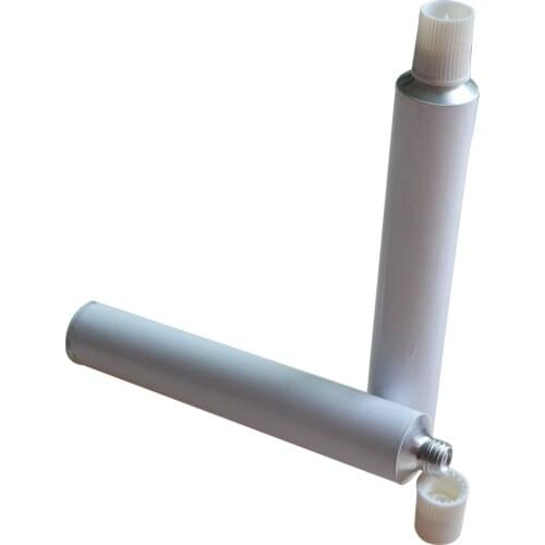 100pcs 30ml White Coating Aluminum Empty Toothpaste Tubes W/ Needle Screw Cap Unsealed Wholesale