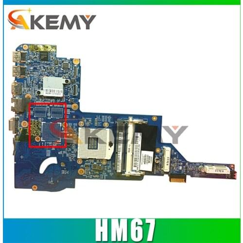 AKemy Laptop motherboard For HP Pavillion DM4 DM4-3000 Mainboard 669085-001 669085-501 48.4QC05.011 HM67