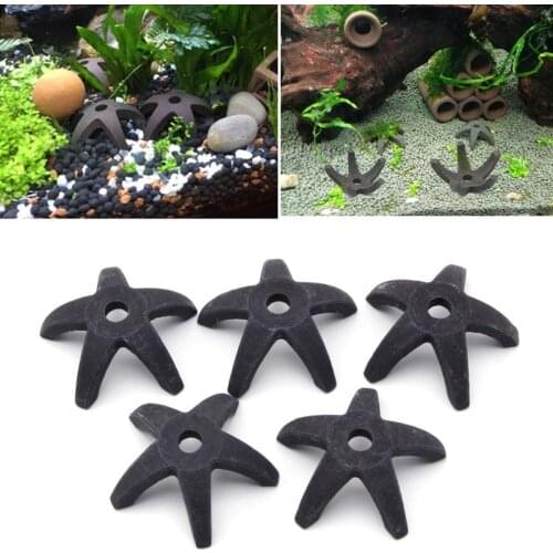 Aquarium Mini Starfish-Shaped Shrimp Home Fish Tank Shelter Breeding Cave