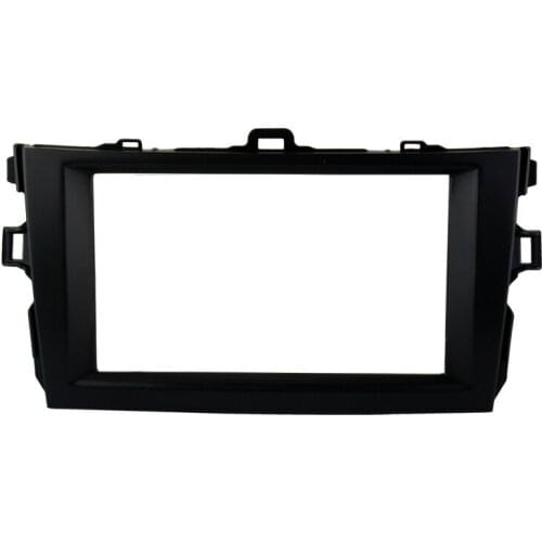 Audio Conversion Panel Frame Bracket Car Modification Frame Double Spindle 2DIN For Toyota Corolla 2008-2010