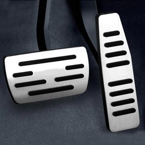 For Chevrolet Captiva Car Accessories Fuel Brake Foot Rest AT pedals Plate Accelerator brake pedal Pads covers styling