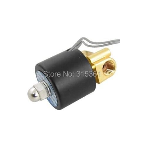 Free Shipping 5PCS 2W025-08 1/4" Joint Pipe Bore Water Pneumatic Air Solenoid Valve FKM AC220V