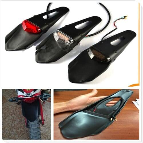 New Motorcycle dirtbike Fender Mudguard Brake Stop Rear Tail Light lamp for SUZUKI RM125 250 RMZ250 RMZ450 RMX250R S DRZ400R