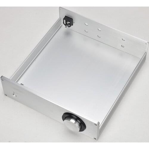DIY AMP CASE All Aluminum Chassis 3008B Luxury Power Amplifier Chassis AMP Enclosure Case DIY Box