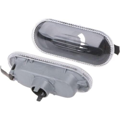 2 Pcs Free Side Marker Turn Light for mk4\\B5\\B5.5\\R32 Indicator Beam Bulb cover E7CA