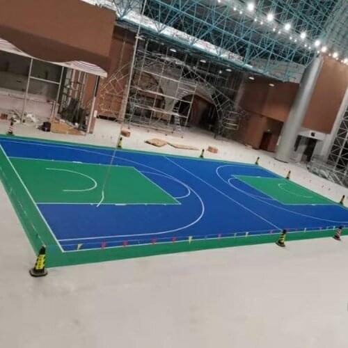 Beable Multi Purpose Outdoor Basketball Flooring Courts New Interlocking Playground Tiles
