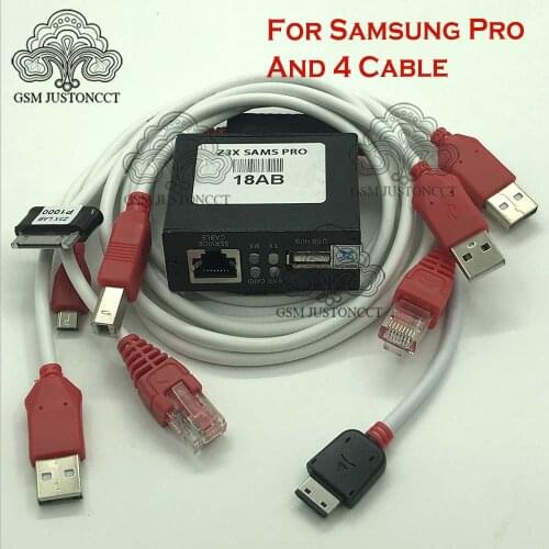Original new Z3X PRO SET box activated for samsung and pro with 1 / 4 / 22 / 44 Cable / c3300k/P1000/USB/E210 for new updateS7