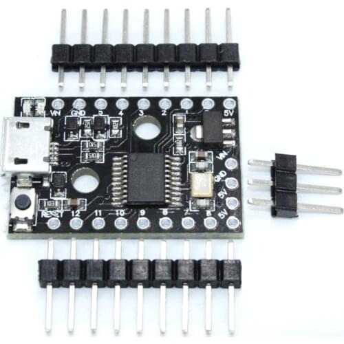 ATtiny167 Digispark compatible developing board, ATtiny 167 MicroUSB