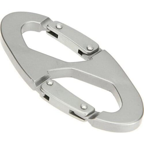 High Quality Figure Eight Carabiner Fast Hanging Multifunctional Quick Hanging Aluminum Alloy Carabiner