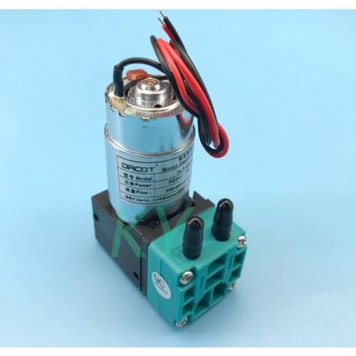1pc Solvent Ink Pump for Large Format Printer Spare Parts DC 24V 7W 300-400ml/Min inkjet Ink Pump for Inkjet Solvent Printer