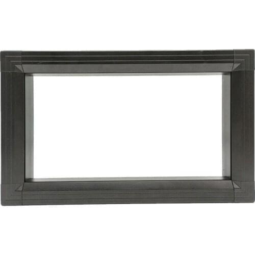 3590F2 Black Led Screen Display Frame 35x90x1.0x6000mm Aluminum Profile