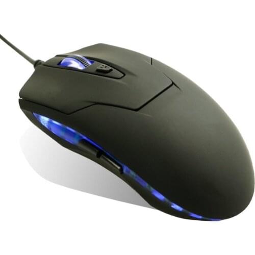 6 Button Matte ABS USB High Quality Interface Electric Wired Luminous Computer Gaming Mouse