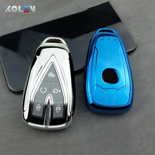 TPU Car Remote Key Cover Case Holder Fob For Changan CS35Plus CS55Plus CS75Plus 2019 2020 3/4/5 Buttons Key Shell Accessories
