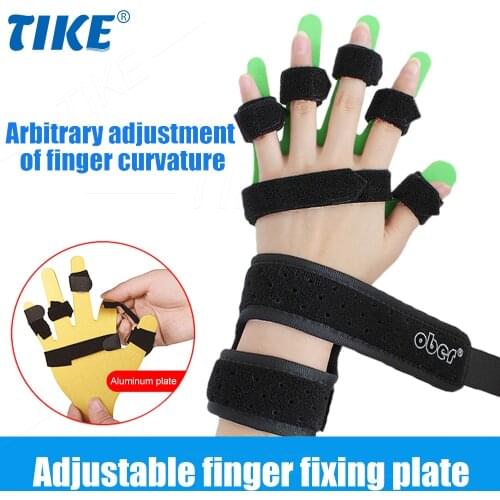 TIKE Child Fingerboard Finger Splint Separator Orthotics Points - Hand Wrist Training Device Brace Support Flex Spasm Extension