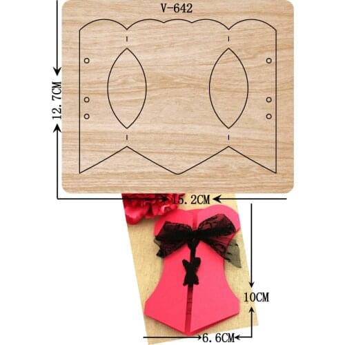 DIY New clothes wooden dies cutting dies for scrapbooking /Multiple sizes /V-642