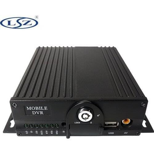 Hot Sale 4CH 1080P AHD Camera Mobile SD Card DVR 3G Support Remote Control GPS Location