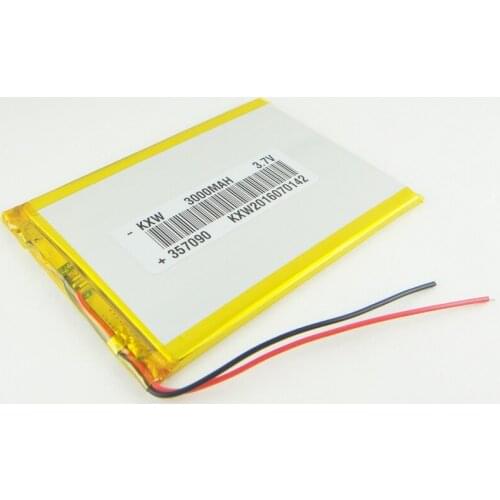 Brown V712 quad core dual core version of the battery / 7 inch tablet computer battery lanchen V13 407090 Rechargeable Li-ion C