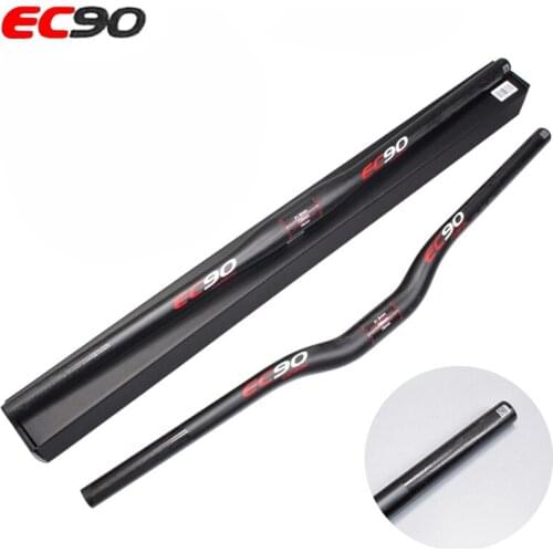 EC90 Carbon Bike Handlebar MTB Mountain Bicycle Handlebar 31.8mm*600-740mm 150g Matt Black Handlebar Bike Accessories