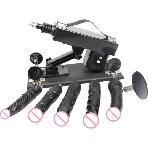 FREDORCH Sex Machine Masturbator For Men And Women With Dildos & Cup, Love Retractable Machine Vibrator Sex Toy Super quiet