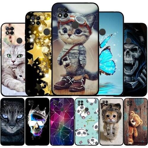 Silicone Case For Xiaomi Redmi 9C NFC Case Cover For Xiomi Redmi 9C 9 C NFC Cover Soft TPU Phone Bag Redmi 9C Redmi9c 2020 Funda