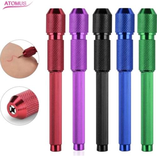 Tattoo Marker Pen Skin Microbalcing Pen Surfer Stencil Outline Skin Maker Pens Holder Tattoo Accessories Makeup Supplies