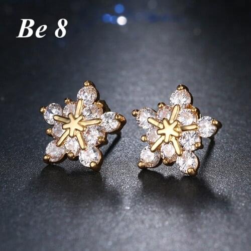 Be8 Brand Fashion New Arrival Starfish Shape High Quality CZ Earring For Women Travel Party Show Beauty Brincos Pendiente E-242