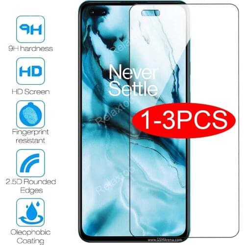 1-3PCS Screen Protector Glass for OnePlus Nord 9H HD Tempered Glass for oneplus nord for One Plus Nord glass film