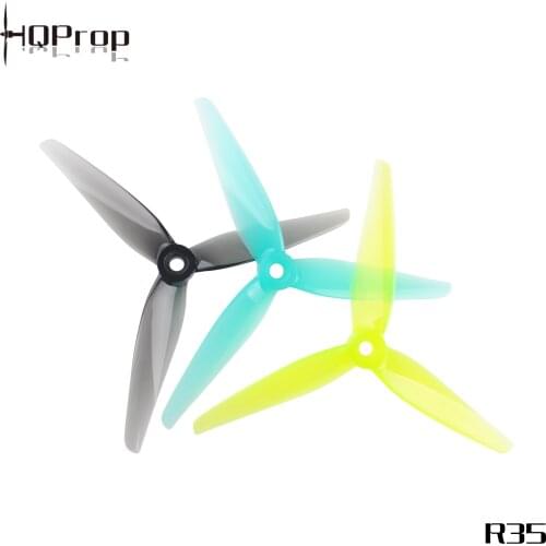 HQPROP R35 5135 5.1X3.5X3 3-Blade PC Propeller for RC FPV Racing Freestyle 5inch Drones Replacement DIY Parts
