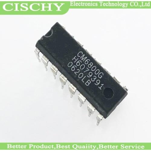 2PCS CM6800 DIP16 CM6800G CM6800TX DIP-16