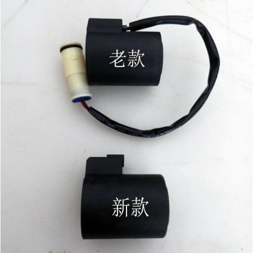Excavator accessories Volvov solenoid valve coil EC55 60 210 210 240 290B swing safety lock pilot solenoid valve
