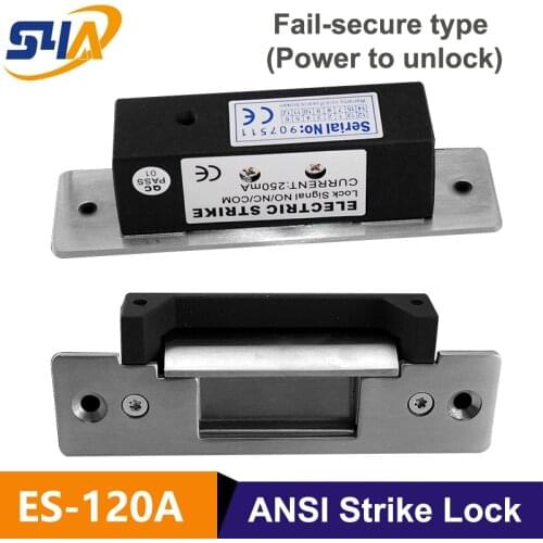 ANSI Electric Strike Lock Fail-secure type (Power to unlock)