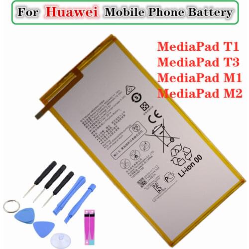 HB3080G1EBW For Huawei MediaPad M2 M1 8.0" M2-801L M2-801W M2-802L M2-803L Honor S8-701W MediaPad T3 10 9.6 LTE Tablet Battery