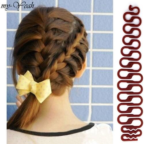 Random French Hair Braiding Tool Centipede Braider Roller Hook With Magic Hair Twist Styling Maker DIY Accessories DIY Home