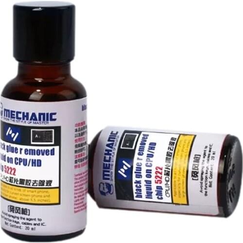 Mechanical 5222 NAND CPU CHIP BLACK RUBBER No need hot air gun easy IC solution black edge adhesive