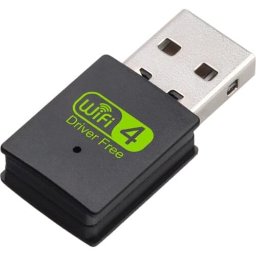 Mini Usb Wireless Wifi Adapter 300mbps Wi-fi Receiver 802.11b/n/g Usb Ethernet Adapter Network Card Support Windows Mac for PC