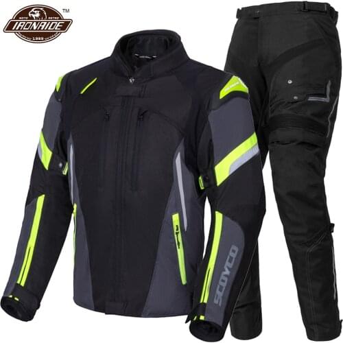 SCOYCO 2021 Motorcycle Jacket Windproof Motocross Jacket Waterproof Moto Protection Moto Jacket With Removeable Linner