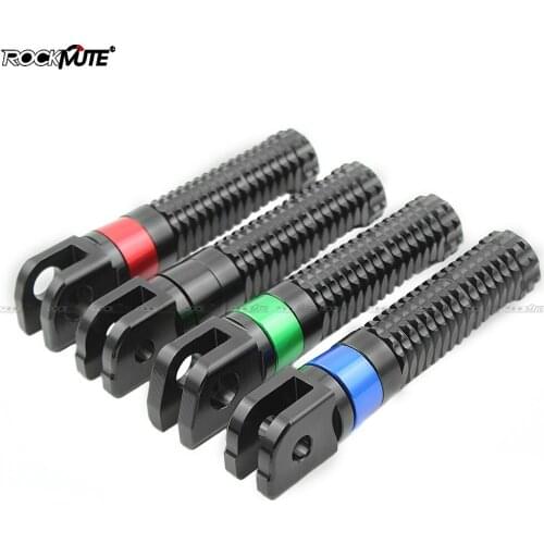 Motorcycle CNC Aluminum Footrests Footpegs For SUZUKI GSR750 GSX-S750 GSX-S1000 GSX-S1000F Foot Rests Pegs Rear Pedals Set Parts