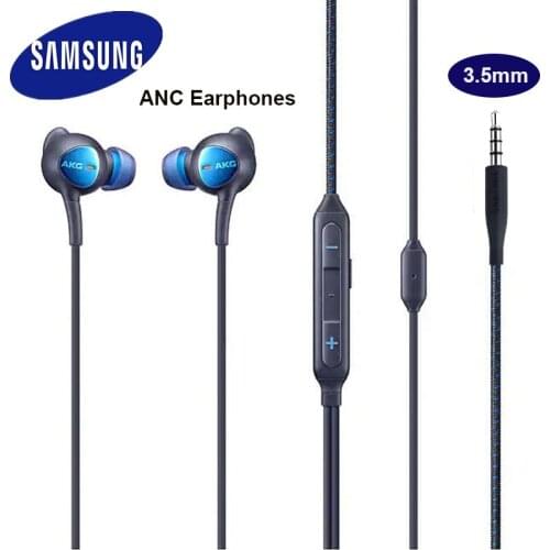 Samsung AKG ANC Earphones 3.5mm In-ear with Mic Wire Headset for XIAOMI HUAWEI SAMSUNG Galaxy S10 S10+ S9 S8 S7 S6 smartphone