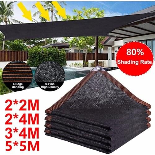 8 Pin Hot Resistant Protection Shelter 80% UV Blocking Garden Sun Shade Net For Protection Cultivation Vegetables