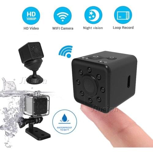 New SQ13 Wifi Mini DV Body Camera Sport Waterproof Shell Pocket Video Recorder Micro Cam Night Vision Smallest IP Camcorder