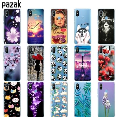 Silicone case for Xiaomi Mix 2S case cover for Xiaomi Mi Mix 2S soft tpu back phone cover protective pop clear printing coque