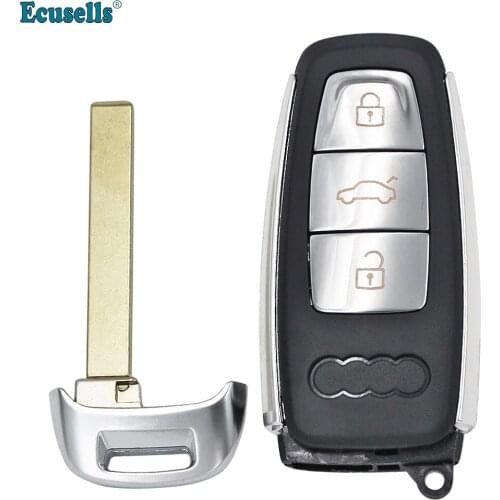 3 BUTTONS FOLDING FLIP REMOTE KEY SHELL CASE FOB FOR AUDI A2 A3 A4 A6 A6L A8 TT S6 Q7