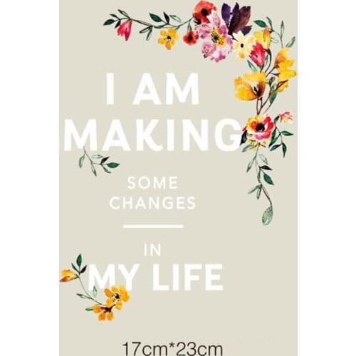 I Am Making Iron On Letters For Clothing Thermal Transfer Heat Ironing On Sticker For Girls Clothes Washable Pyrography Press