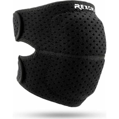 1 pair Sports Knee Pads Running Compression Cycling Climbing Ball Game Knee Support Thickened EVA Cushion Breathable Kneepads